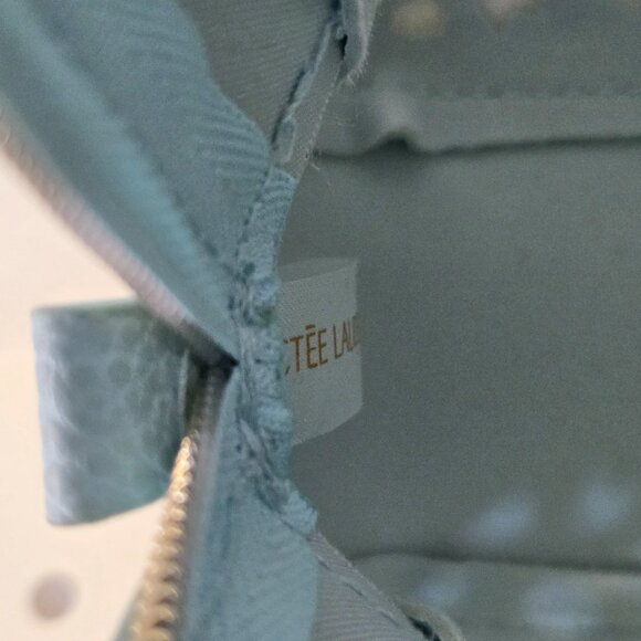 Estee Lauder Cosmetic Bag Laser Cut Baby Blue - Picture 8 of 8